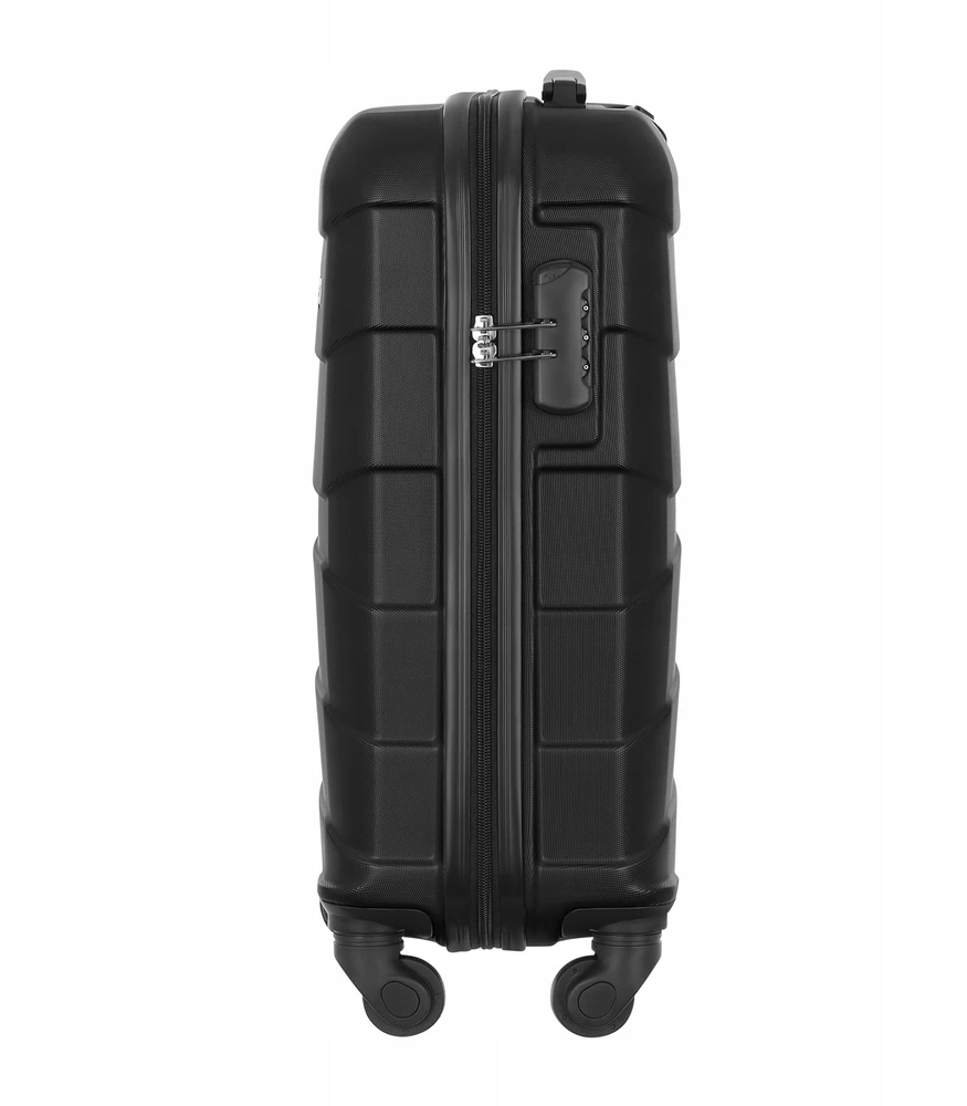 Mažas lagaminas Barrens, S, juodas, 34L