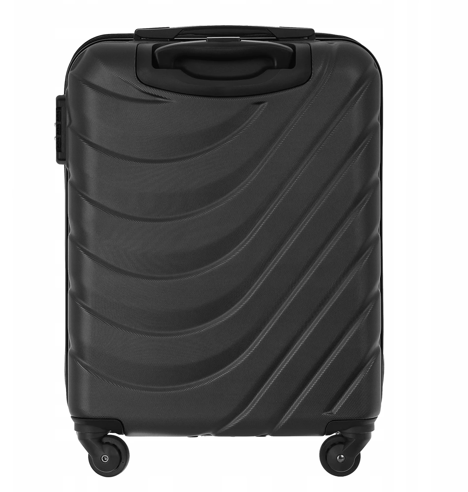 Mažas lagaminas Barrens, S, juodas, 34L