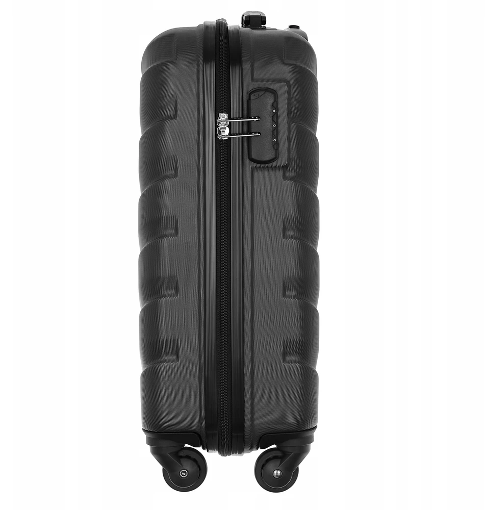Mažas lagaminas Barrens, S, juodas, 34L