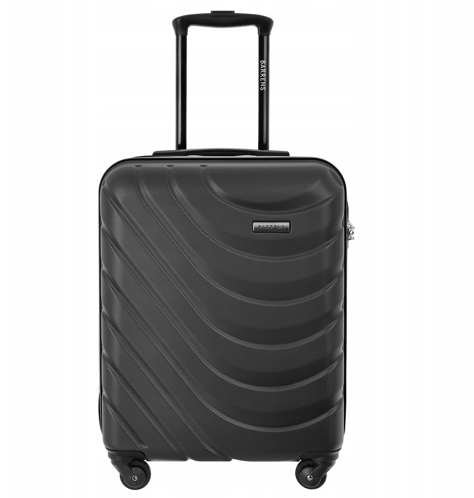 Mažas lagaminas Barrens, S, juodas, 34L