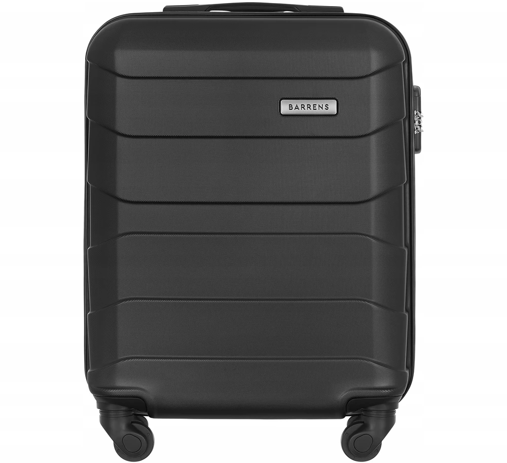 Mažas lagaminas Barrens, S, juodas, 34L