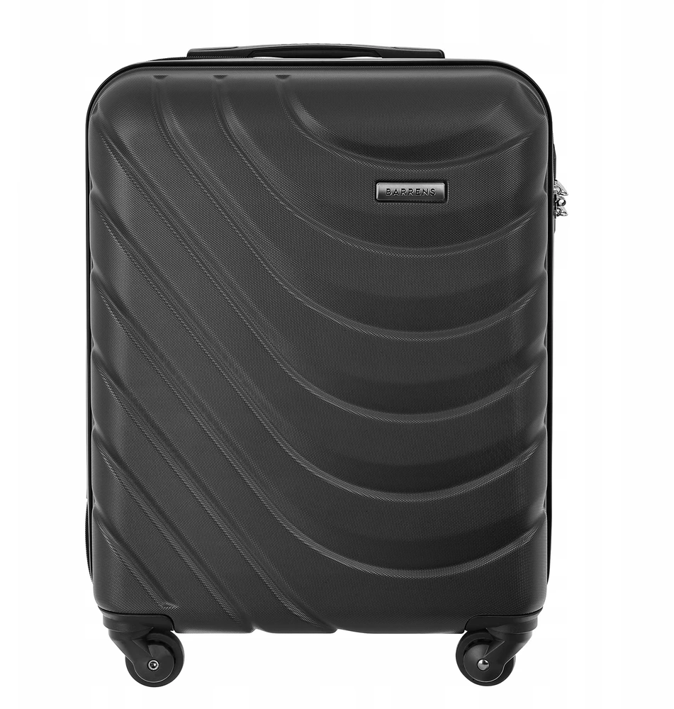 Mažas lagaminas Barrens, S, juodas, 34L
