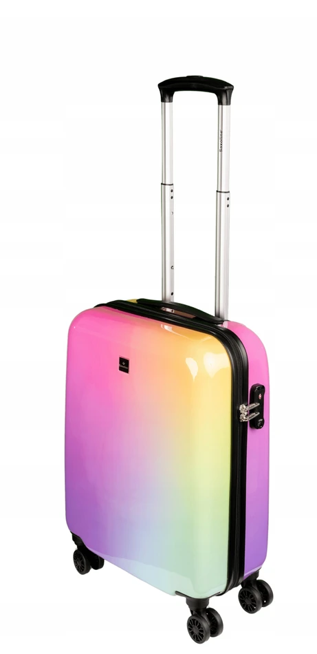Mažas lagaminas Saxoline Rainbow S