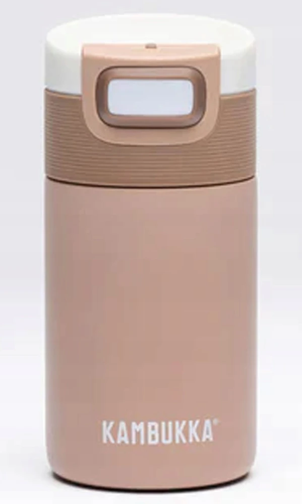 Mažas termosinis puodelis KAMBUKKA ETNA CINNAMON TRAVEL kavai ir arbatai, 300 ml.