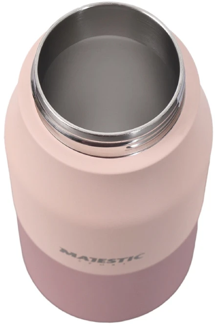 Mažas termo buteliukas su šiaudiniu snapeliu Majestic Sport Silly 360ml Rožinė