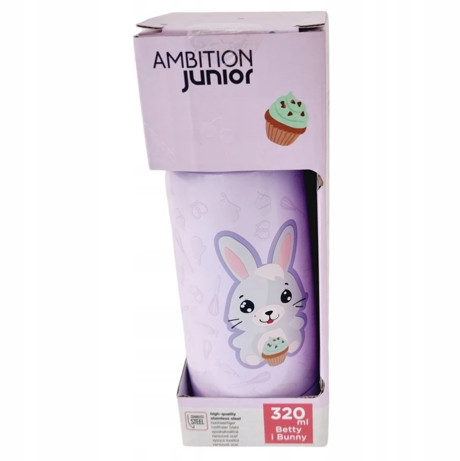 MAŽAS TERMOSAS VAIKAMS su AMBITION JUNIOR SCHOOL puodeliu 320ml dovanų