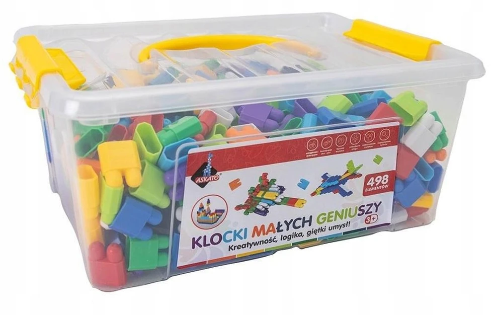 Mažieji genijai plytos 498 elementai - Askato