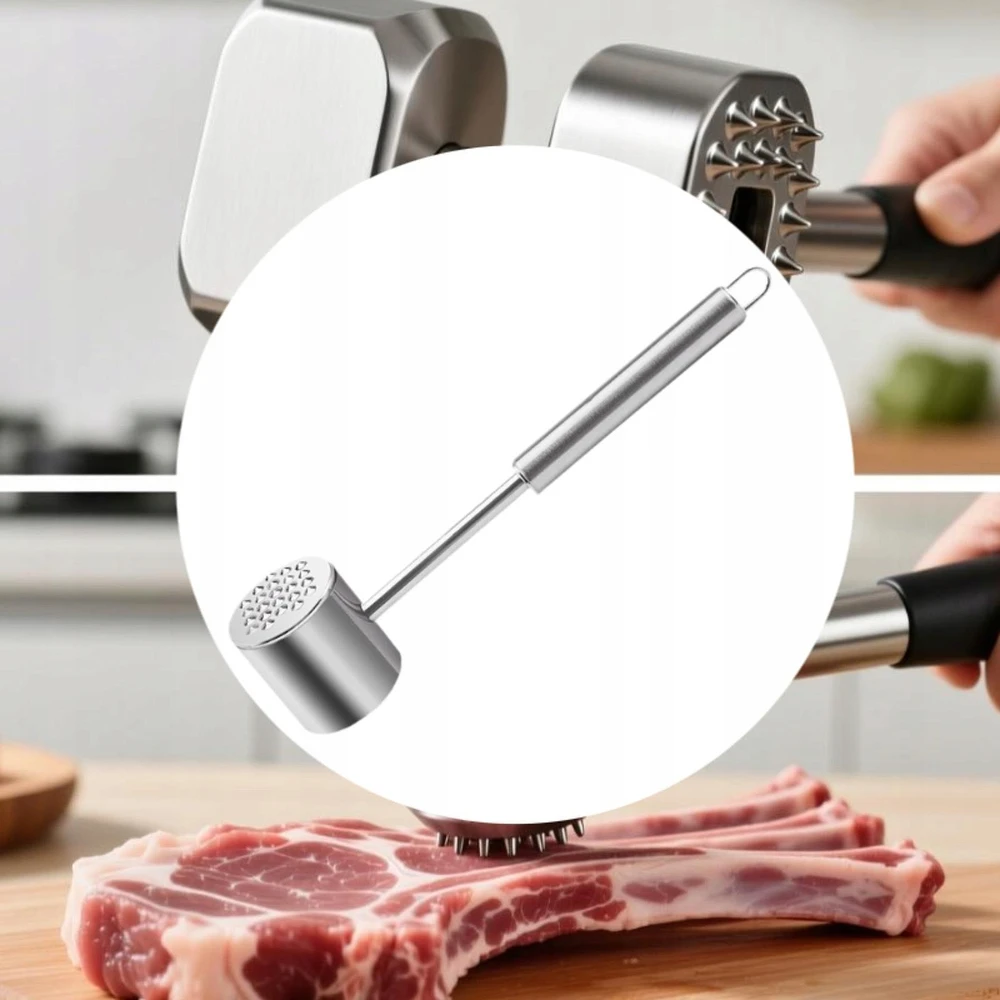 Meat Tenderizer Mallet Whik Mėsos plaktukas vištienos kepsniui