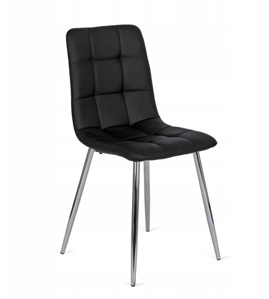 Fotelis Mebel Elite Kėdė ENZO, juoda, eko oda