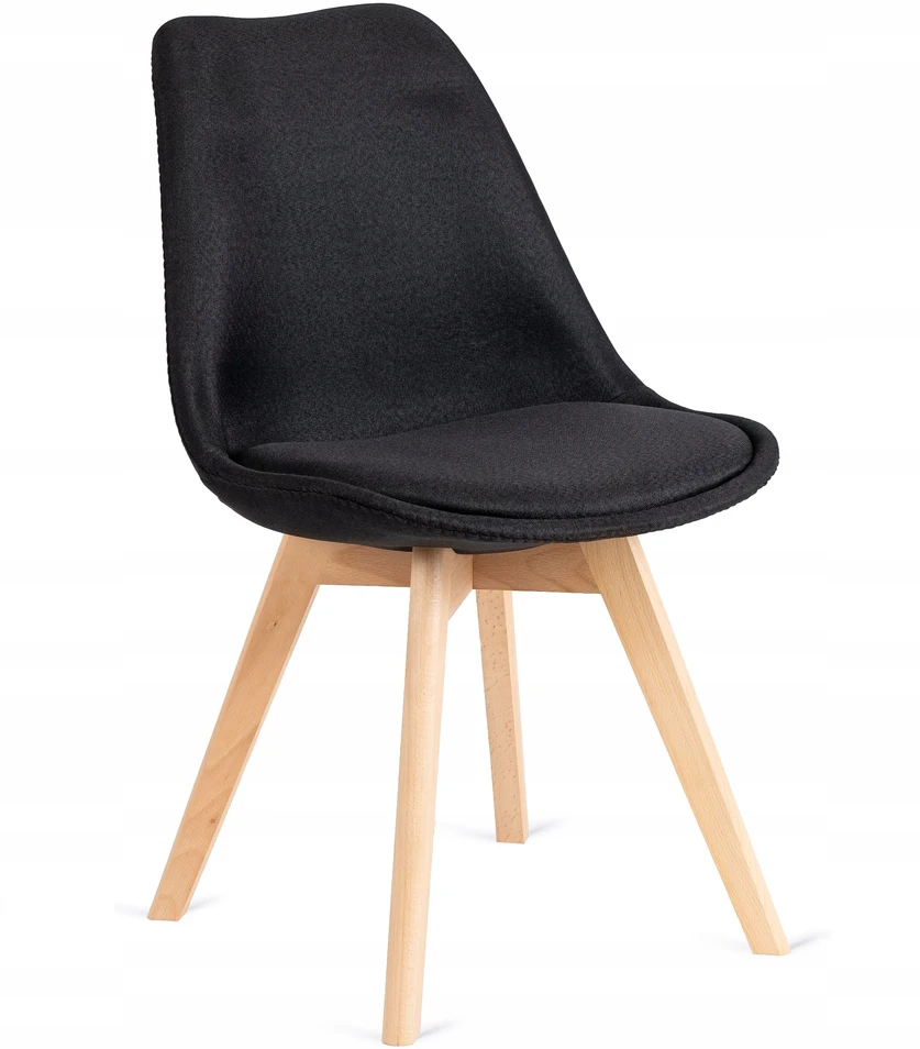 Fotelis Mebel Elite Kėdė NEVEL, juoda
