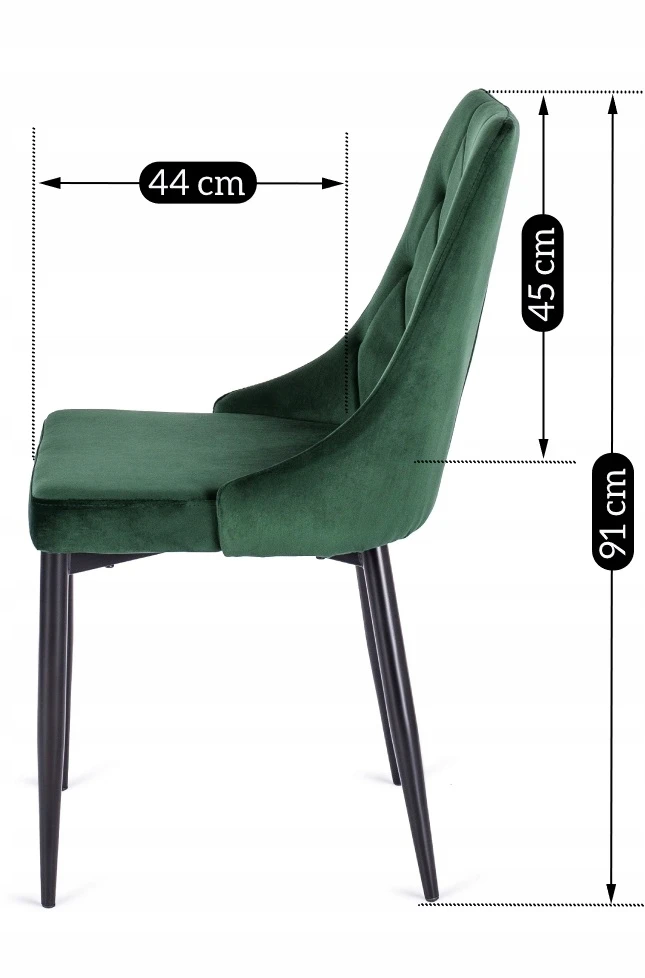 Fotelis Mebel Elite Minkšta veliūrinė kėdė, skirta svetainei valgomajam Loft dygsniuota žalia kamštiena
