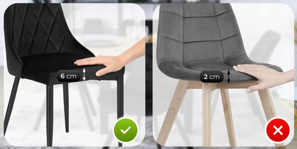 Fotelis Mebel Elite Kėdė CORK, juoda, veliūras