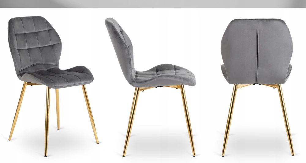 Mebel Elite Valgomojo kėdė Lucky, pilka
