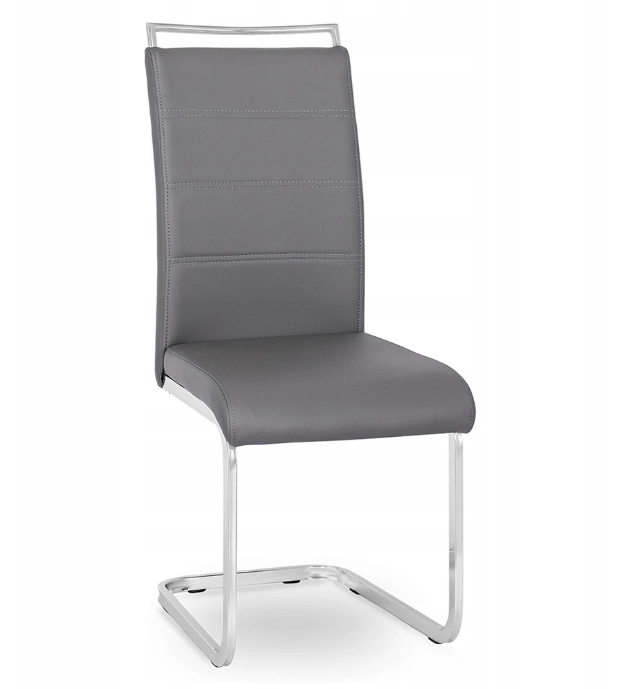 Mebel Elite valgomojo krėslas LOCA pilkos spalvos