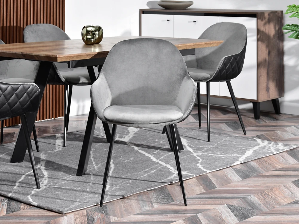 Mebel Partner ELEGANTIŠKA KĖDĖ IŠ AKSOMO IR ODOS RUPA SZA CZA