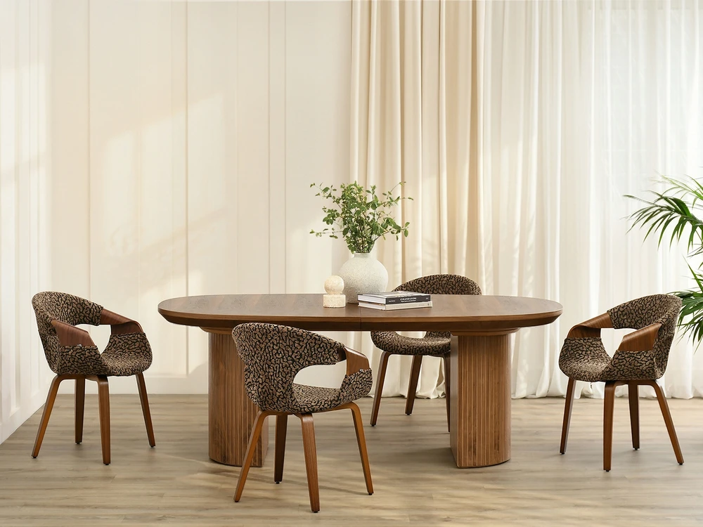 Mebel Partner ERGONOMINĖ KĖDĖ, MINŠTA LEOPARDŲ DĖMĖMIS
