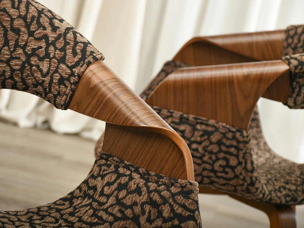 Mebel Partner ERGONOMINĖ KĖDĖ, MINŠTA LEOPARDŲ DĖMĖMIS