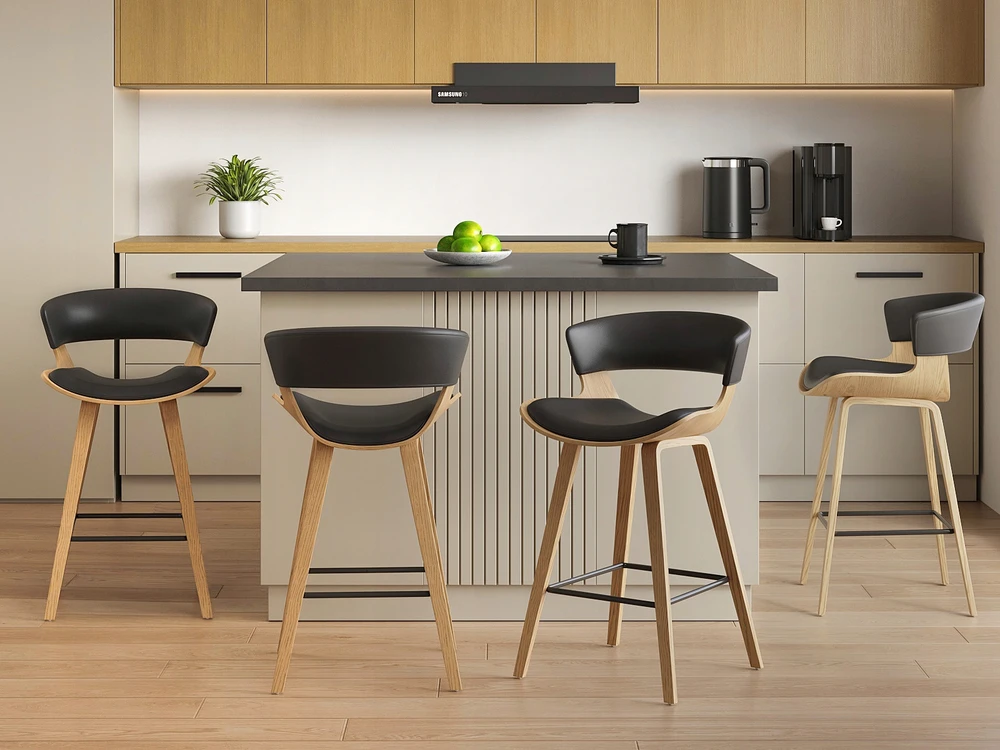 Mebel Partner FINE BARO AKCIJA PAGAMINTA IŠ LENKINTOS MEDIENOS, ODINIŲ APVALŠŲ NR. 70, Juodas ĄŽUOLAS