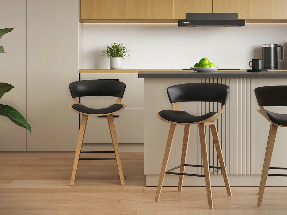 Mebel Partner FINE BARO AKCIJA PAGAMINTA IŠ LENKINTOS MEDIENOS, ODINIŲ APVALŠŲ NR. 70, Juodas ĄŽUOLAS