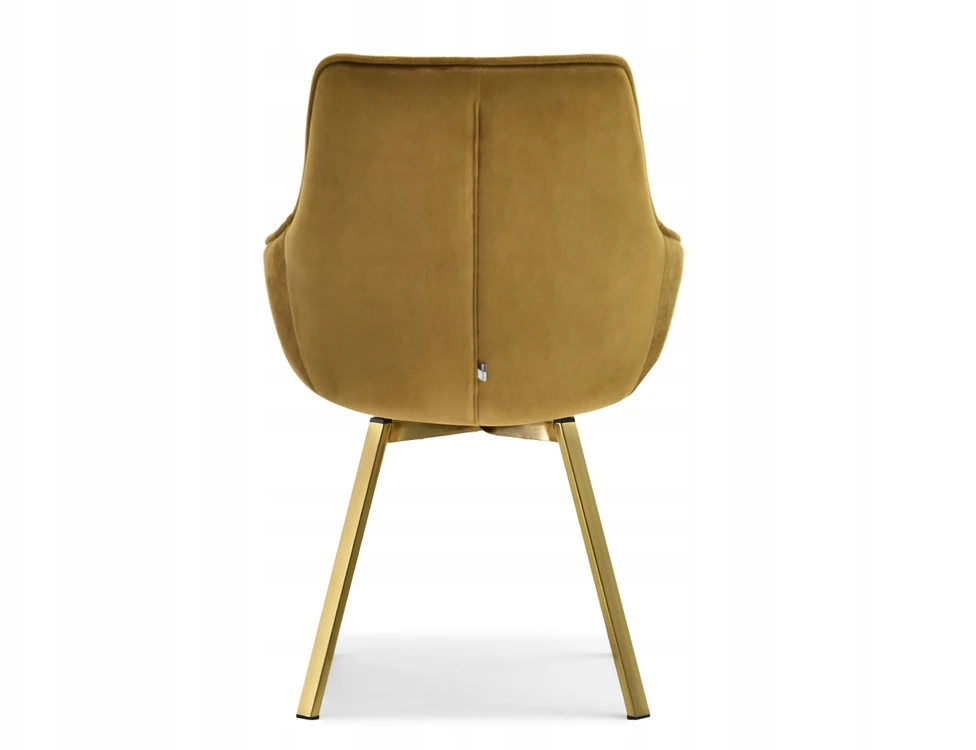 Mebel Partner GLAMOUR ARUBA BUCKET KĖDĖ, AUKSO VELIŪRAS, AUKSO PAGRINDAS, SUKIMAS