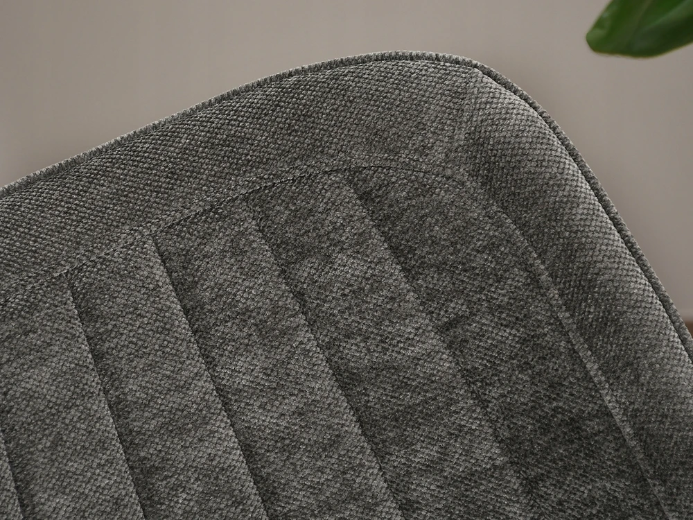 Mebel Partner NELAIKANTIS GRAFITINĖ KĖDĖ VIRTUVEI AR VALGOMUI ERNEST, Juodas PAGRINDAS