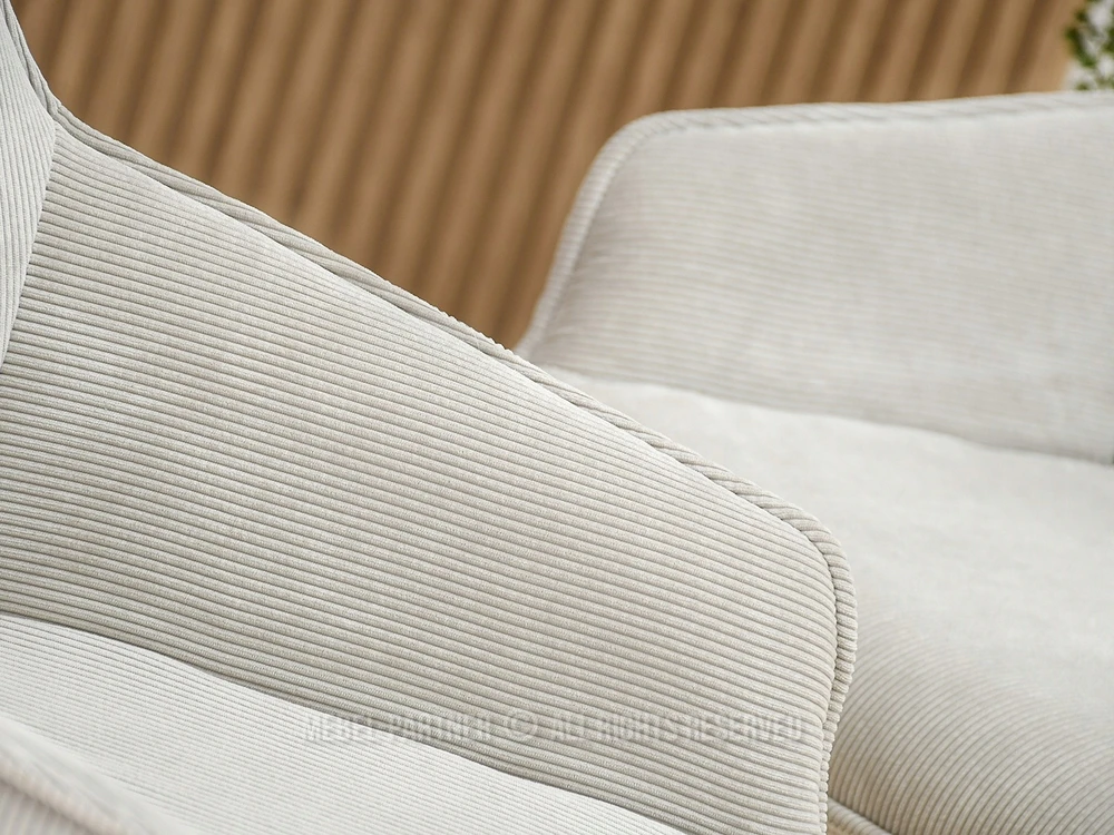 Mebel Partner PATOGI ŠVIESOS LAIDŲ KĖDĖ ANT SUKIMOS ŠVIESOS KOJELĖS LAOMI ŠVIESI BEIGE