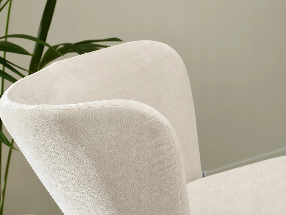 Mebel Partner STILINGA MINŠTA VALGOMO KĖDĖ KUMAR PILKA Juodas METALAS PAGRINDAS