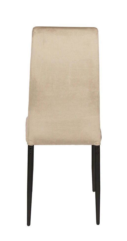 Meble Moskaa 4x MINŠTINĖ KĖDĖ VALGOMO VIRTUVEI KĖDĖ VELŪRAS FADO BEIGE