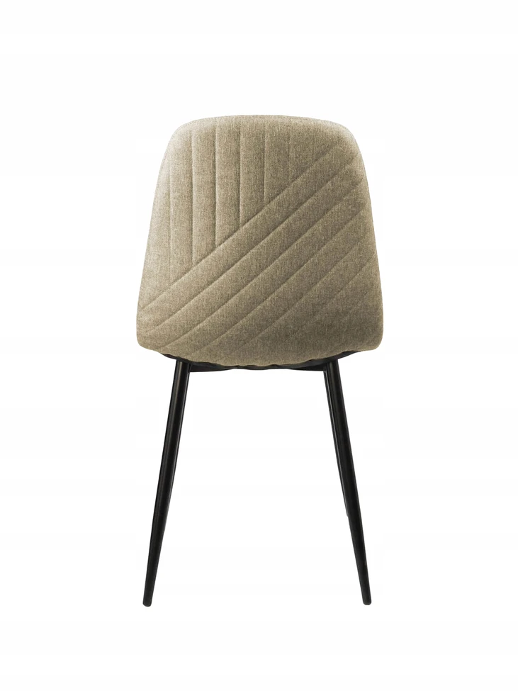 Meble Moskała SKANDINAVIŠKĖ MINŠTĖ KĖDĖ VIRTUVĖS VALGOMUI BEIGE BEIGE NR. 8 EVA