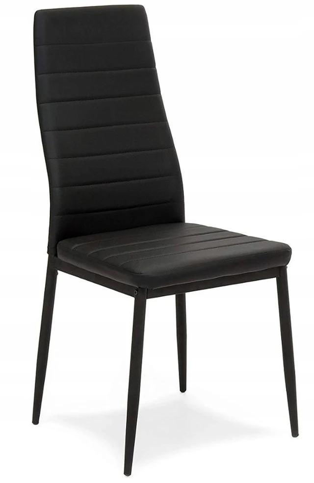Meblowe Love 4x MODERNIOS JUODOS ODINĖS KĖDĖS 258
