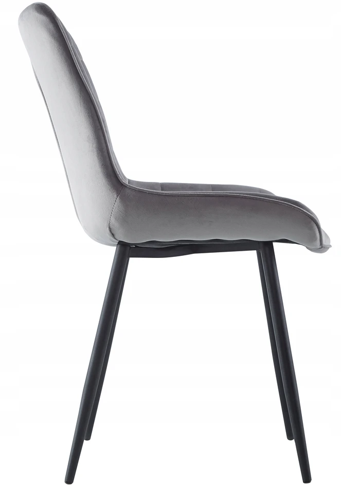 Meblowe Love AKSOMINĖ MINŠTINĖ KĖDĖ, PILKA, VISO METALINĖS KOJĖLES -017