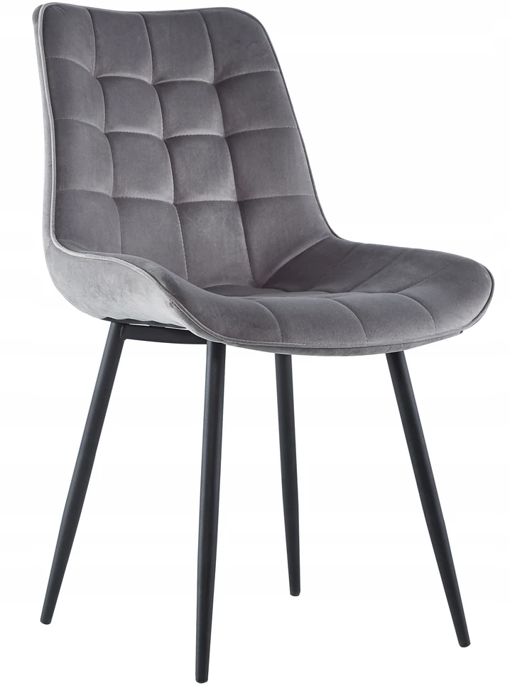 Meblowe Love AKSOMINĖ MINŠTINĖ KĖDĖ, PILKA, VISO METALINĖS KOJĖLES -017