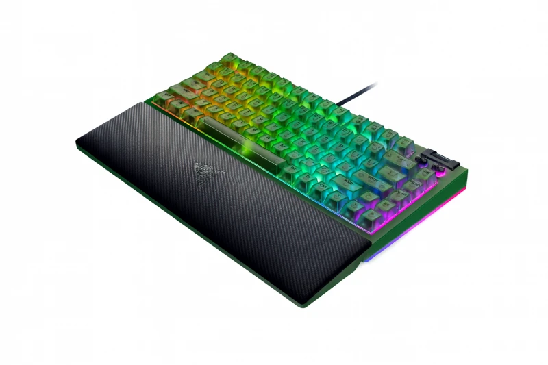 Klaviatūra žaidimams Razer BlackWidow V4 Razer Oranžinis (tactile) su laidu mechaninė su pašvietimu žalia