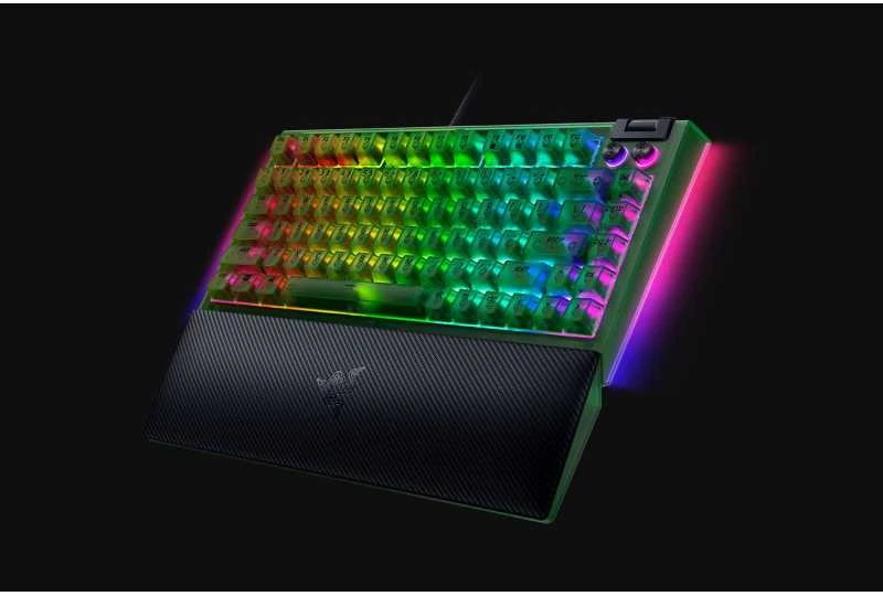 Klaviatūra žaidimams Razer BlackWidow V4 Razer Oranžinis (tactile) su laidu mechaninė su pašvietimu žalia