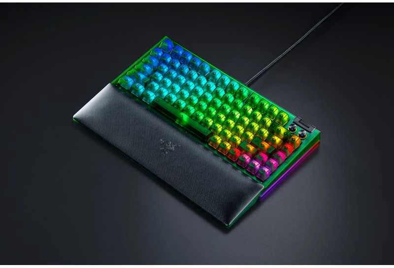 Klaviatūra žaidimams Razer BlackWidow V4 Razer Oranžinis (tactile) su laidu mechaninė su pašvietimu žalia