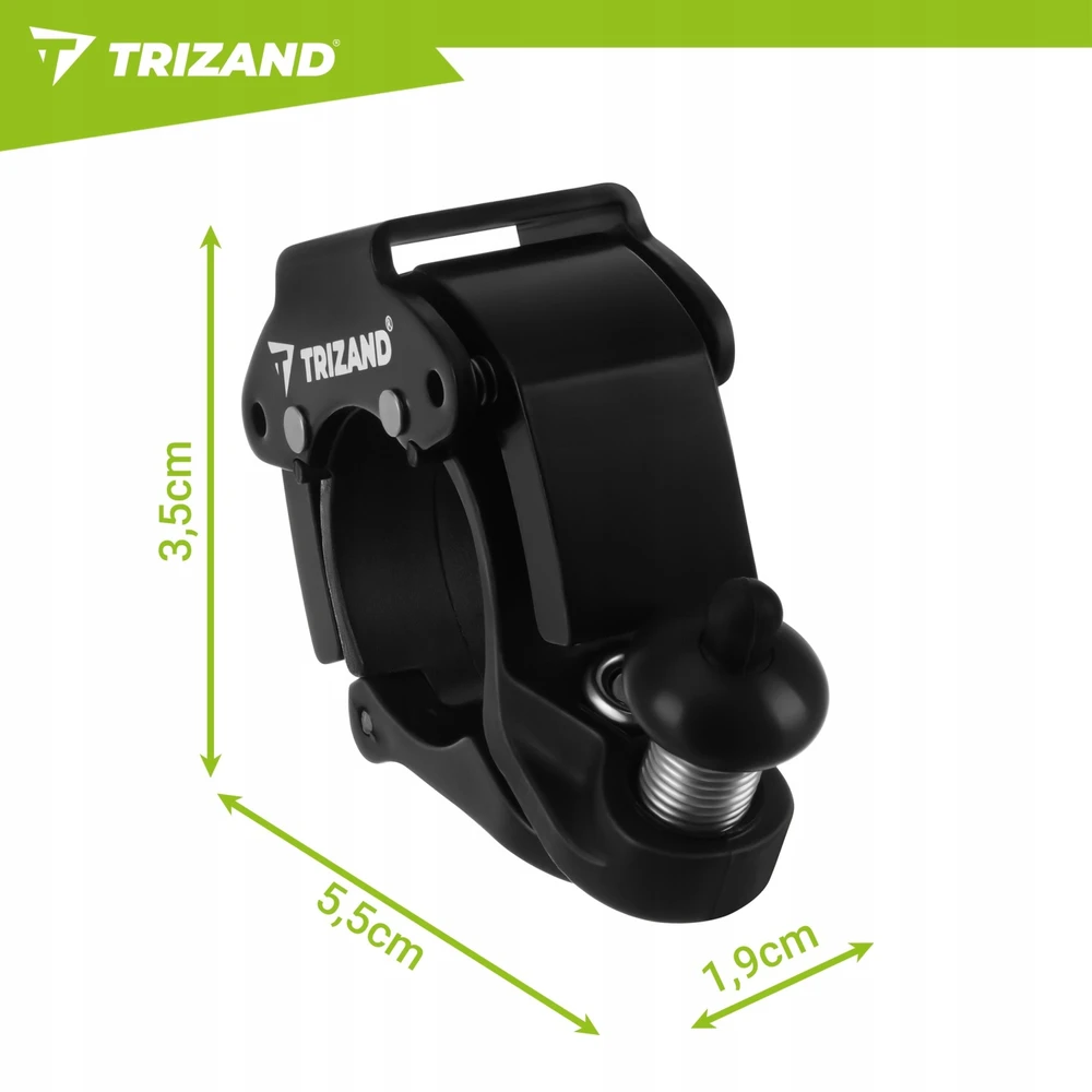 Mechaninis dviračio skambutis 7,5x4,5x2cm Trizand
