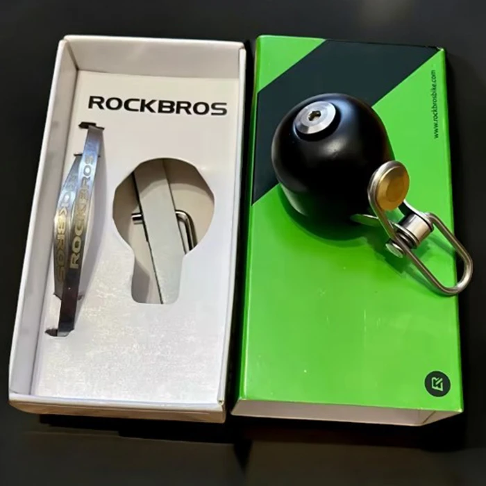 Mechaninis dviračio skambutis Rockbros 75 Db, retro dizainas