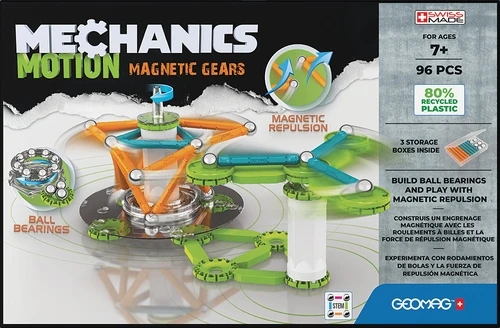 Trefl Mechanika Motion Magnetic Gears 96 vnt GEOMAG GEO-767