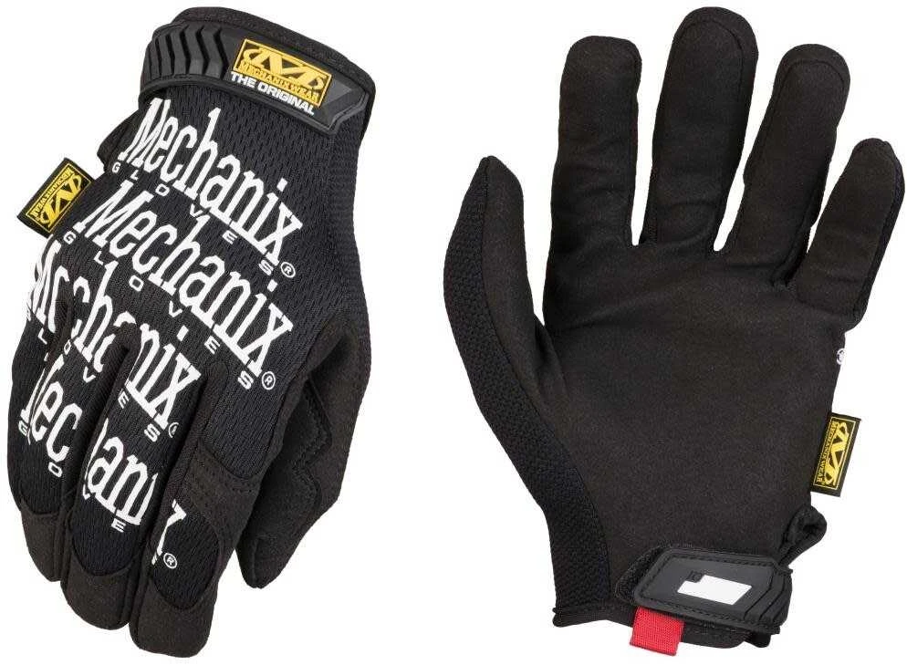 Mechanix Wear Pirštinės Mechanix The Original® juodos L dydis. Velcro, dirbtinė oda, TrekDry®