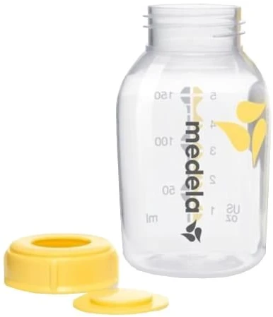Medela 1x Pieno laikymo buteliukas su spauda 150ml