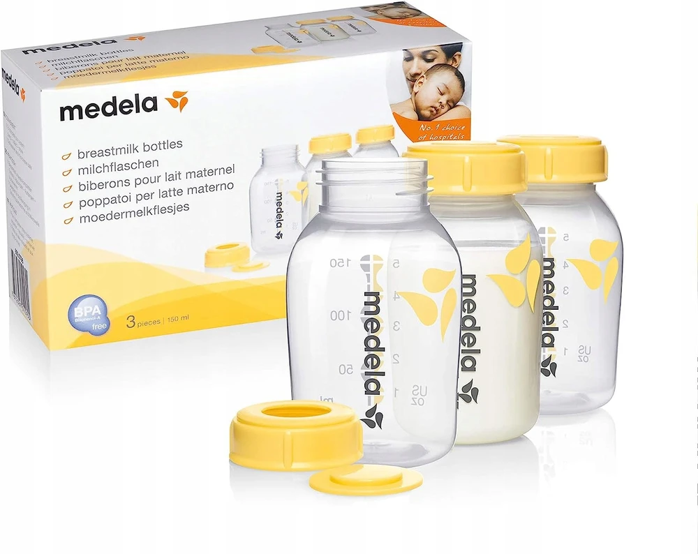Medela Buteliukai Pieno Atsargoms 150ml. 3vnt.
