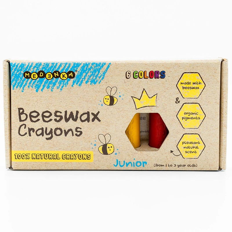MEDENKA 100% natūralaus bičių vaško kreidelės 1+