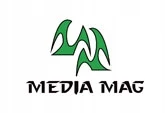 Media Mag Magnesy na lodówkę kształtowe literki na tekturze, 85 dalys ROŻOWE