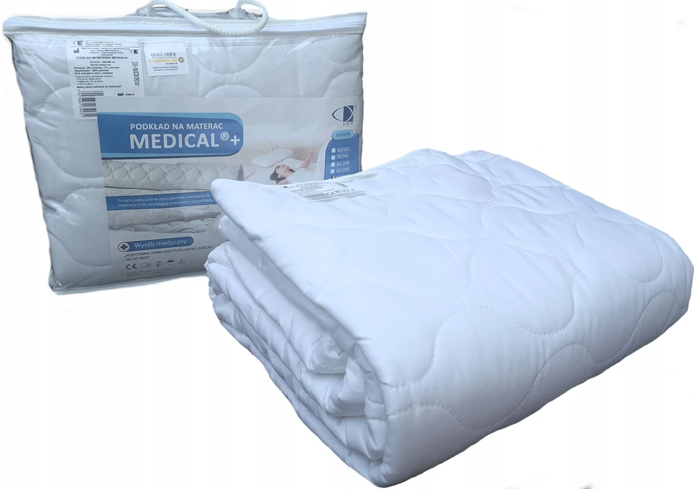 MEDICININĖ ČIUŽINIO APSAUGA 80x160 ANTIALERGIJOS AMW LOVA BALTA
