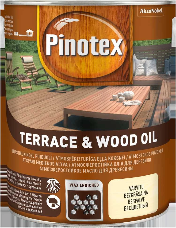 Pinotex Solar Terrace & Wood Oil bespalvė 2,33 l skardinė