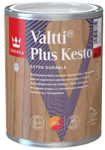 Medienos dažyvė TIKKURILA VALTTI PLUS KESTO OPP, 2,7 l