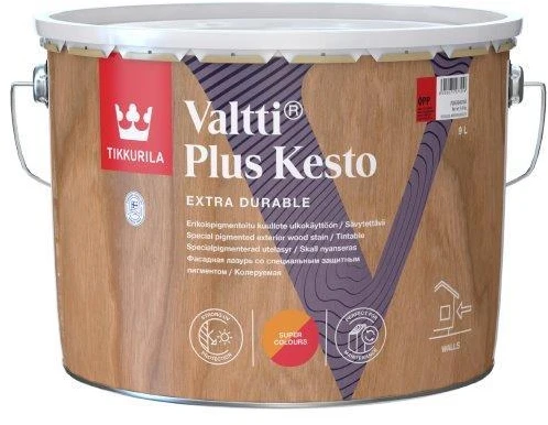 Medienos dažyvė TIKKURILA VALTTI PLUS KESTO OPP, 2,7 l