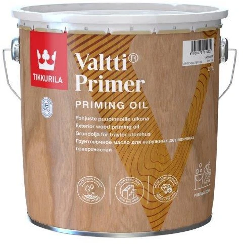 Medienos gruntas TIKKURILA VALTTI PRIMER, 2,7 l
