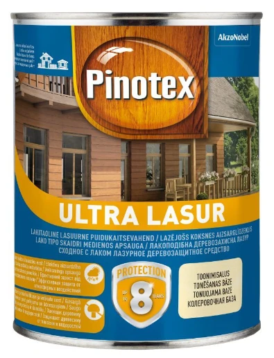 Medienos lazūra PINOTEX EXTREME LASUR, akmens pilkos spalvos, 1 l