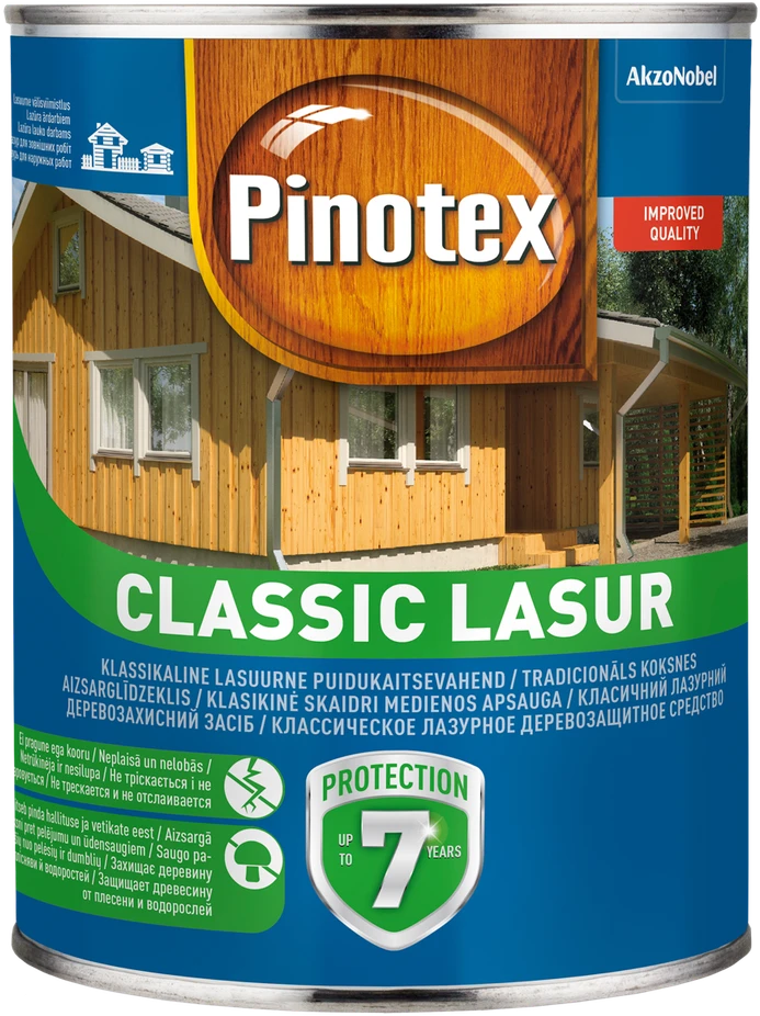 Medienos lazūra PINOTEX EXTREME LASUR, bespalvė, 1 l